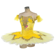 BLL07402 Yellow Pre-professional Ballet Tutu