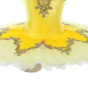 BLL07402 Yellow Pre-professional Ballet Tutu