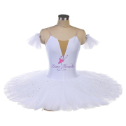 BLL481 White Pre-professional Ballet Tutu for Swan Lake