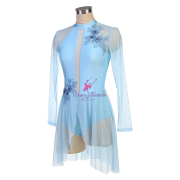25137 Pale Blue Lyrical Dance Costumes