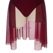 25130 Burgundy Lyrical Dance Costumes
