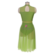 25135 Moss Green Lyrical Dance Costumes