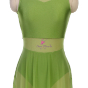 25135 Moss Green Lyrical Dance Costumes