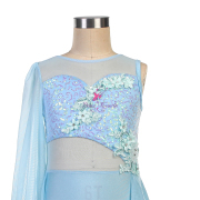 25113 Pale Blue Lyrical Dance Costumes
