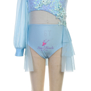 25113 Pale Blue Lyrical Dance Costumes