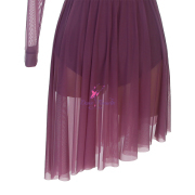 25129 Dusty Mauve Lyrical Dance Costumes