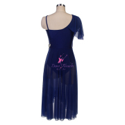 25119 Navy Blue Lyrical Dance Costumes