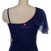 25119 Navy Blue Lyrical Dance Costumes