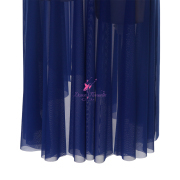 25119 Navy Blue Lyrical Dance Costumes