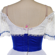 B25669 Royal Blue & White Romantic Ballet Tutu for the Variation of Giselle
