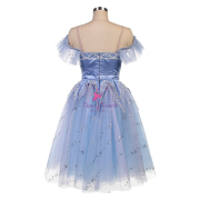 B25676 Blue Pharaoh's Daughter Act3 - Third River Variation Romantic Ballet Tutu