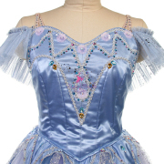 B25676 Blue Pharaoh's Daughter Act3 - Third River Variation Romantic Ballet Tutu