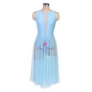 25114 Pale Blue Lyrical Dance Costumes