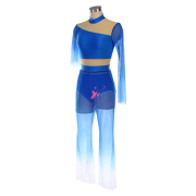 25660 Ombre Blue Lyrical Dance Costumes