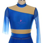 25660 Ombre Blue Lyrical Dance Costumes