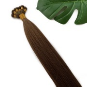 #4 Dark Brown Hand Tied Weft Hair