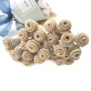 #60 Lightest Blonde Hand Tied Weft Hair