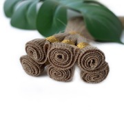 #18 Ash Blonde Hand Tied Weft Hair