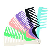 COLORFUL WIDE TOOTH HAIR COMB