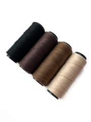 Pro Polyster-Cotton Thread For Sew In Weft Hair Extensions