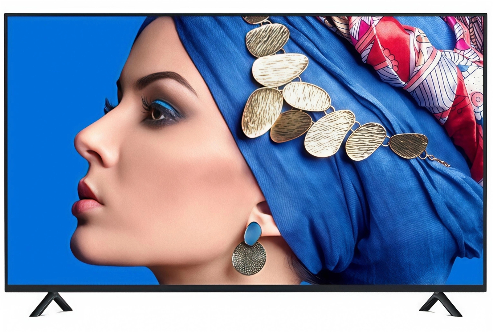 75 Inch Metal Frameless Screen Smart LED TV Android 2K 4K UHD LED Smart TV For Hotel Bar Bathroom Dining room