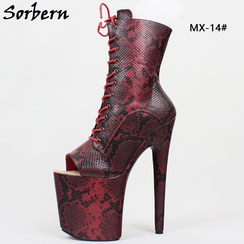 Exotic top dancer boots