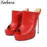 Red 18cm Heels