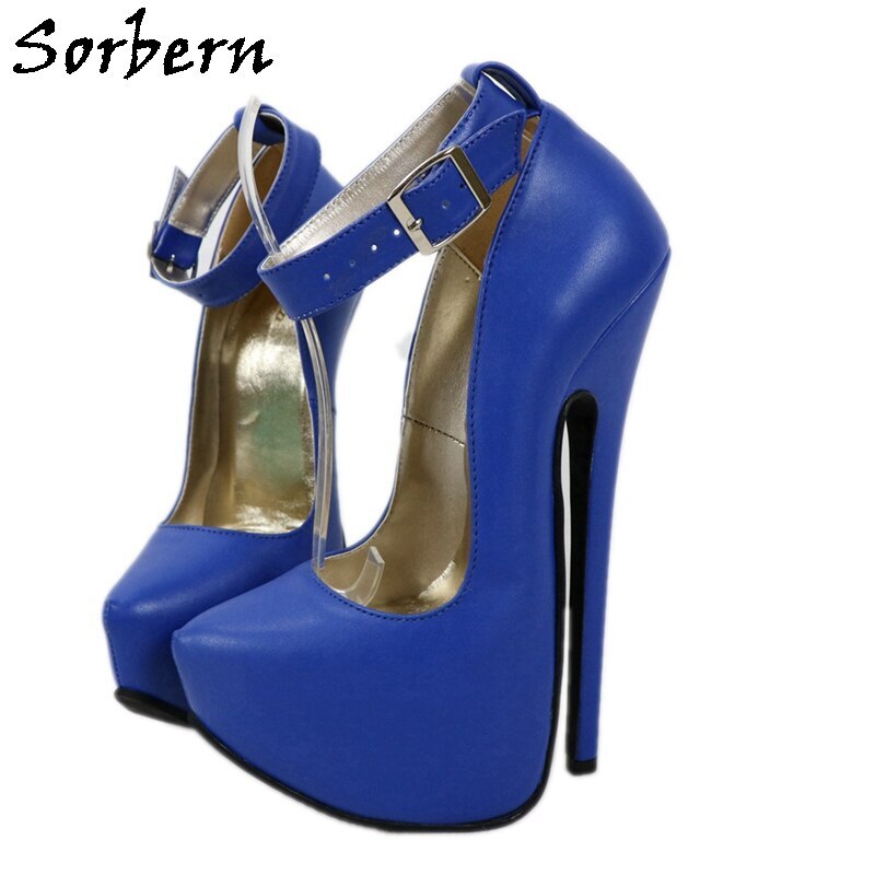 Womens High Heels Stiletto Pumps Sexy Shoes Platform Ankle Strap