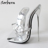 Silver 18cm Heel