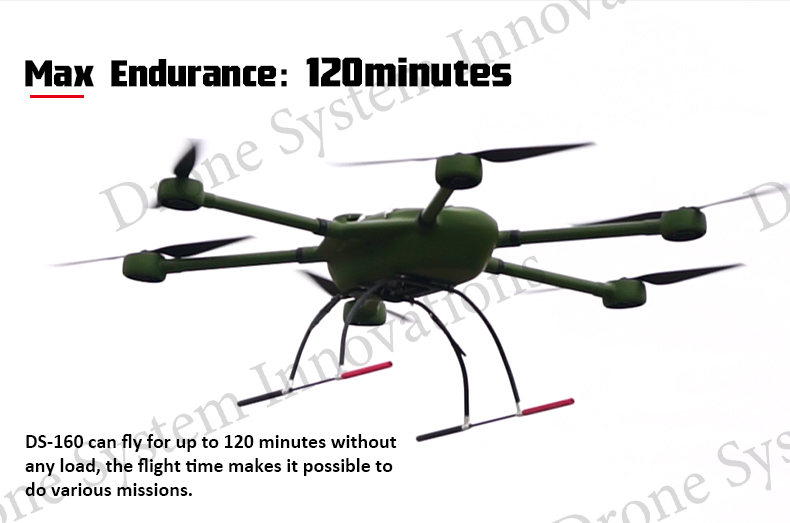 DS160 Heavy Lift Hexacopter Drone  