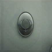 Wheel cover decorative logo