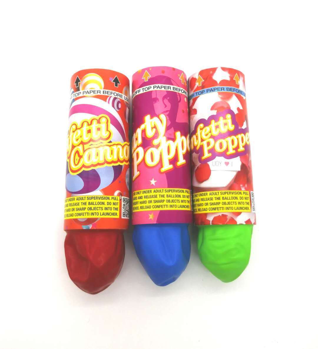 Party popper Amazon hot selling confetti shooter ecofriendly confetti