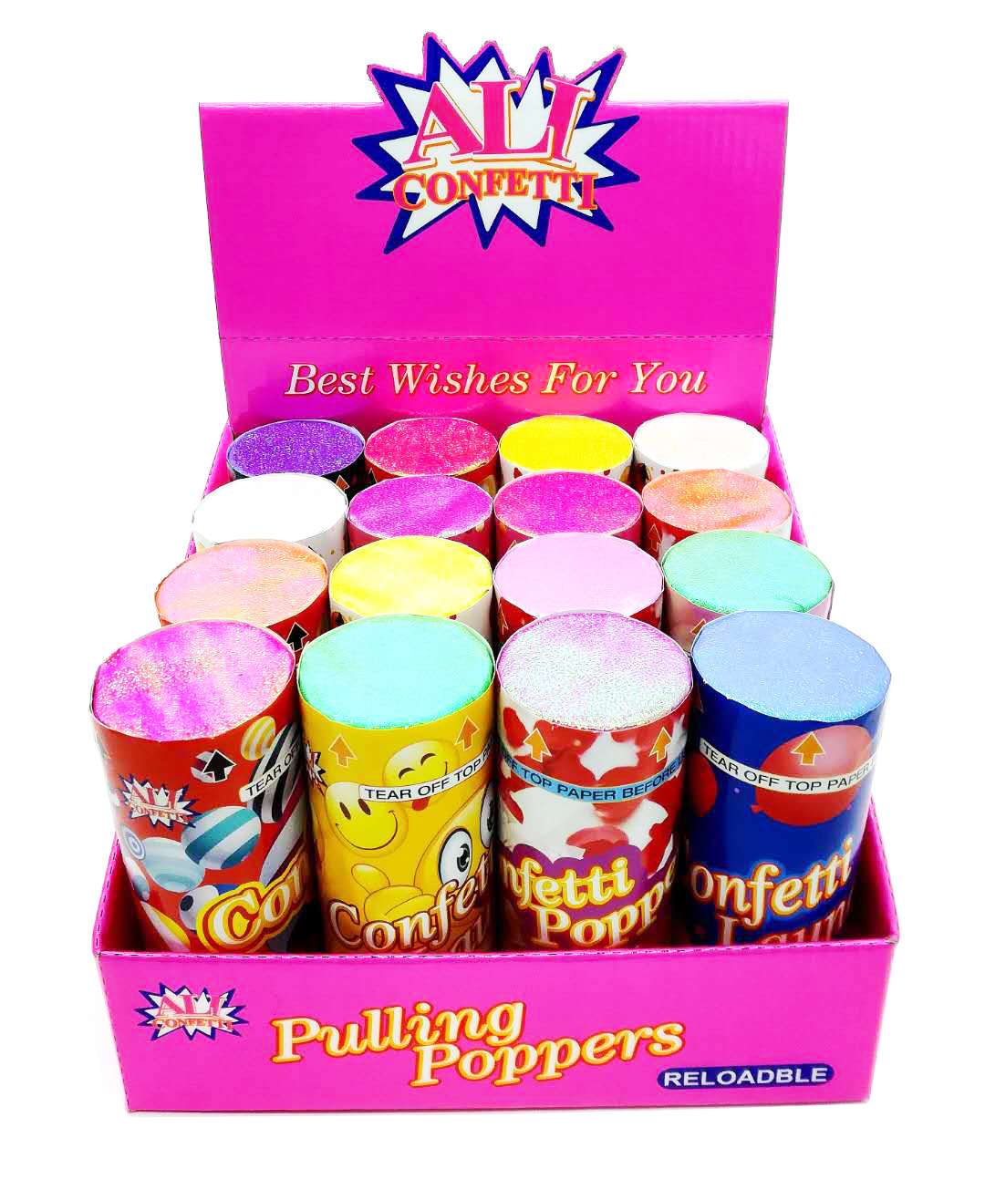 Party popper Amazon hot selling confetti shooter ecofriendly confetti