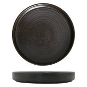 Factory direct wholesale hotel matte black nordic porcelain dinner plate,ceramic dinnerware restaurant plates