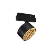 【2ALGD2280106-12W】22-Series Black+Gold 12W Spotlight LED Magnetic Track Light