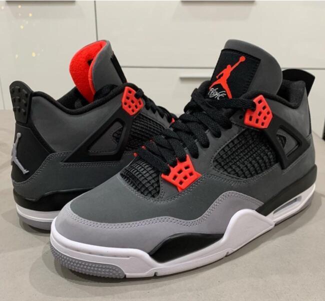 "Infrared" Air Jordan 4 physical exposure! The release information is now available!
