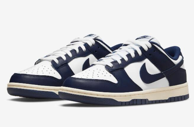 UrlfreezeShops Retro navy blue color! The new Dunk Low official image is exposed!