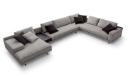 LC8866 Fabric wooden frame Loveseat/sectionals sofa