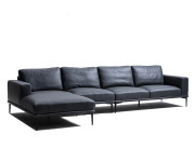 Lc8915 Leather High density spong sofa