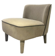 Lc683 pu or fabric wooden frame high density spong home hotel armchair