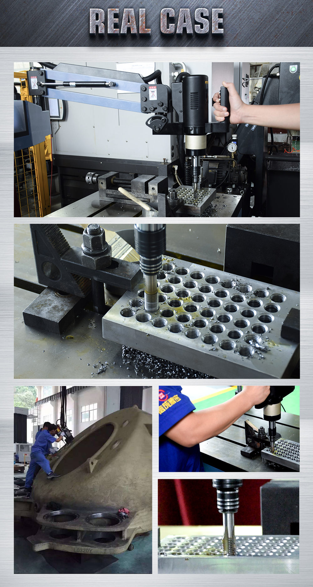 SFX-M16R M3-M16 Electric Tapping Machine Universal Tapping Arm Metal Tapping Machine with GT12 ANSI Collets SFX-M16R M3-M16 Electric Tapping Machine with GT12 ANSI Collets