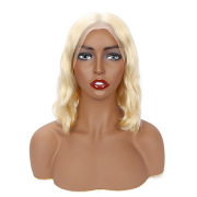 Natural Wave 613 Blonde Short BOB Wigs Remy Human Hair Lace Wig AHBW-09