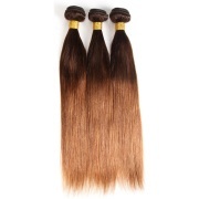T4/30 Straight Remy Human Hair Bundles Sew In Weave Extensions AHHB-209