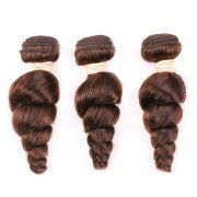 #4 Loose Wave Remy Human Hair Bundles Sew In Weave Extensions AHHB-157