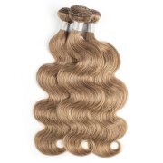 #8 Body Wave Remy Human Hair Bundles Sew In Weave Extensions AHHB-166