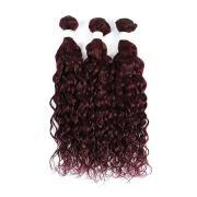 #99J Water Wave Remy Human Hair Bundles Sew In Weave Extensions AHHB-181