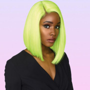 #1B/Grass Green BOB Wigs