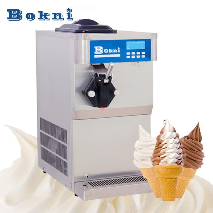Bokni Wholesale Tabletop Ice Cream Maker Small Ice Cream Machine