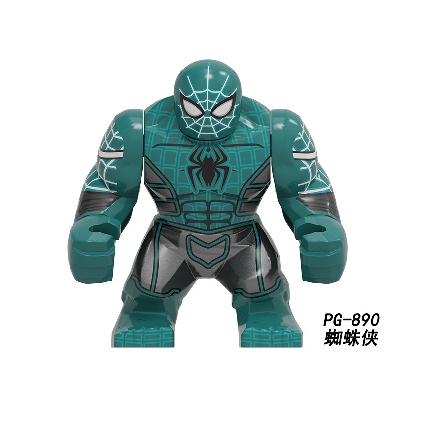 PG886 PG887 PG888 PG889 PG890 PG891 PG892 PG893 Bricks Toys Big Models Super Heroes Dr. Strange Spiderman Hulk Star-Lord Drax Iron Man Series Model Figures Gift For kids PG8264