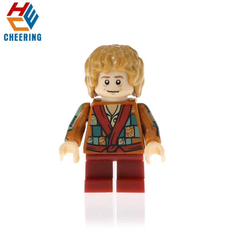 PG533 PG534 PG535 PG536 PG537 PG538 PG539 PG540 Single Sale Bricks The Lord Of The Rings Azog Bilbo Strong Orc Buliding Blocks Collection For Children DIY Toy Gift PG8149
